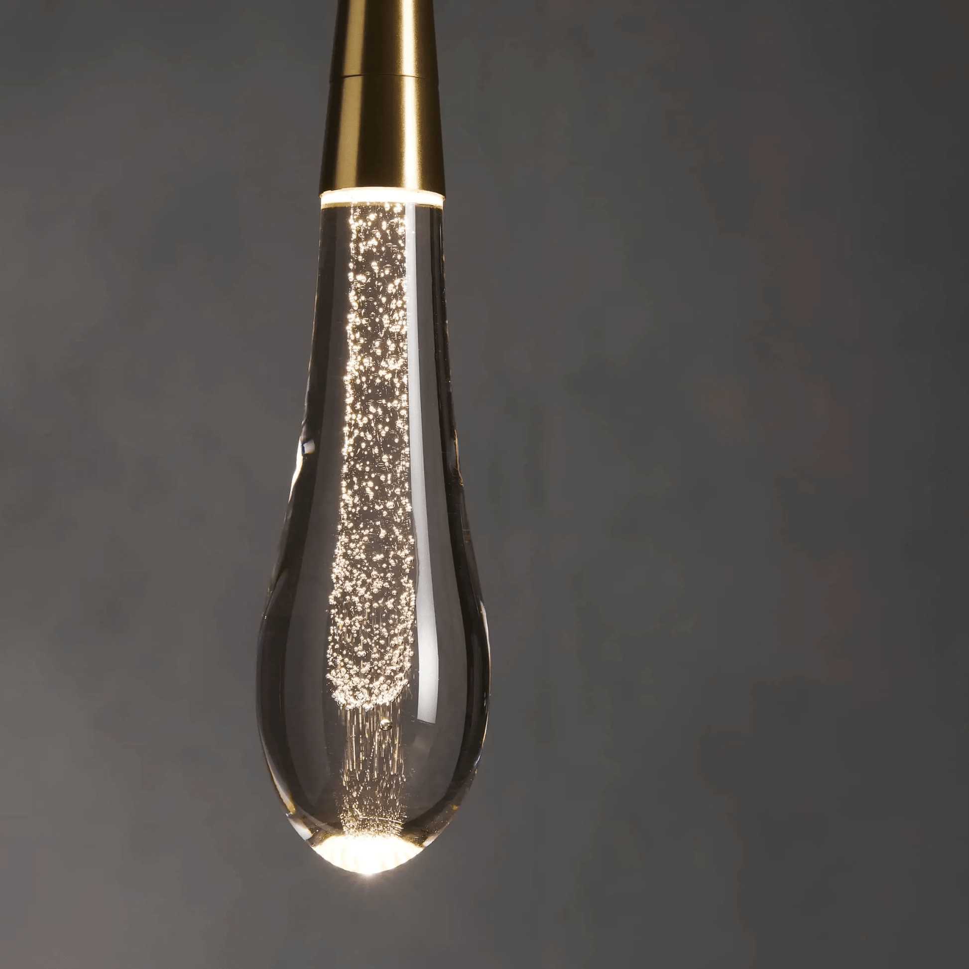 Soltaire Modern Pendant 13"H - GILDLAMPS