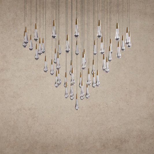 Soltaire Round Chandelier 17 inch, 24 inch, 36 inch, 58 inch