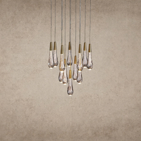 Soltaire Round Chandelier 17 inch, 24 inch, 36 inch, 58 inch