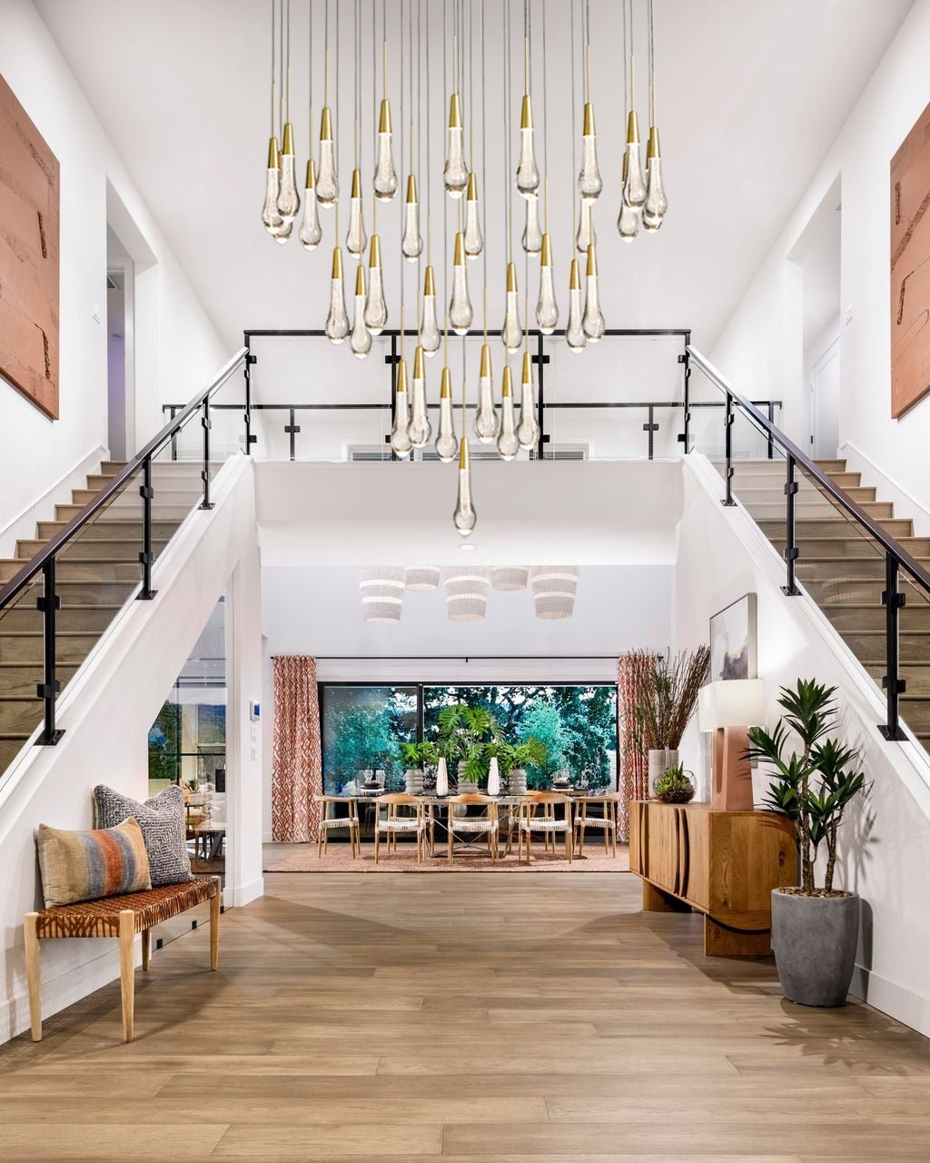 Soltaire Round Chandelier - GILDLAMPS