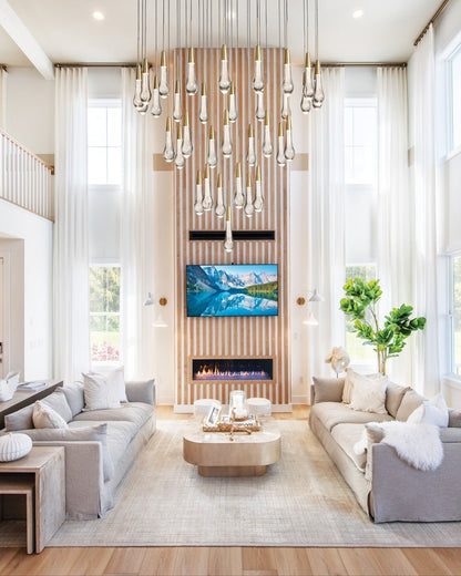 Soltaire Round Chandelier - GILDLAMPS