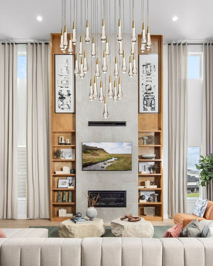Soltaire Round Chandelier - GILDLAMPS
