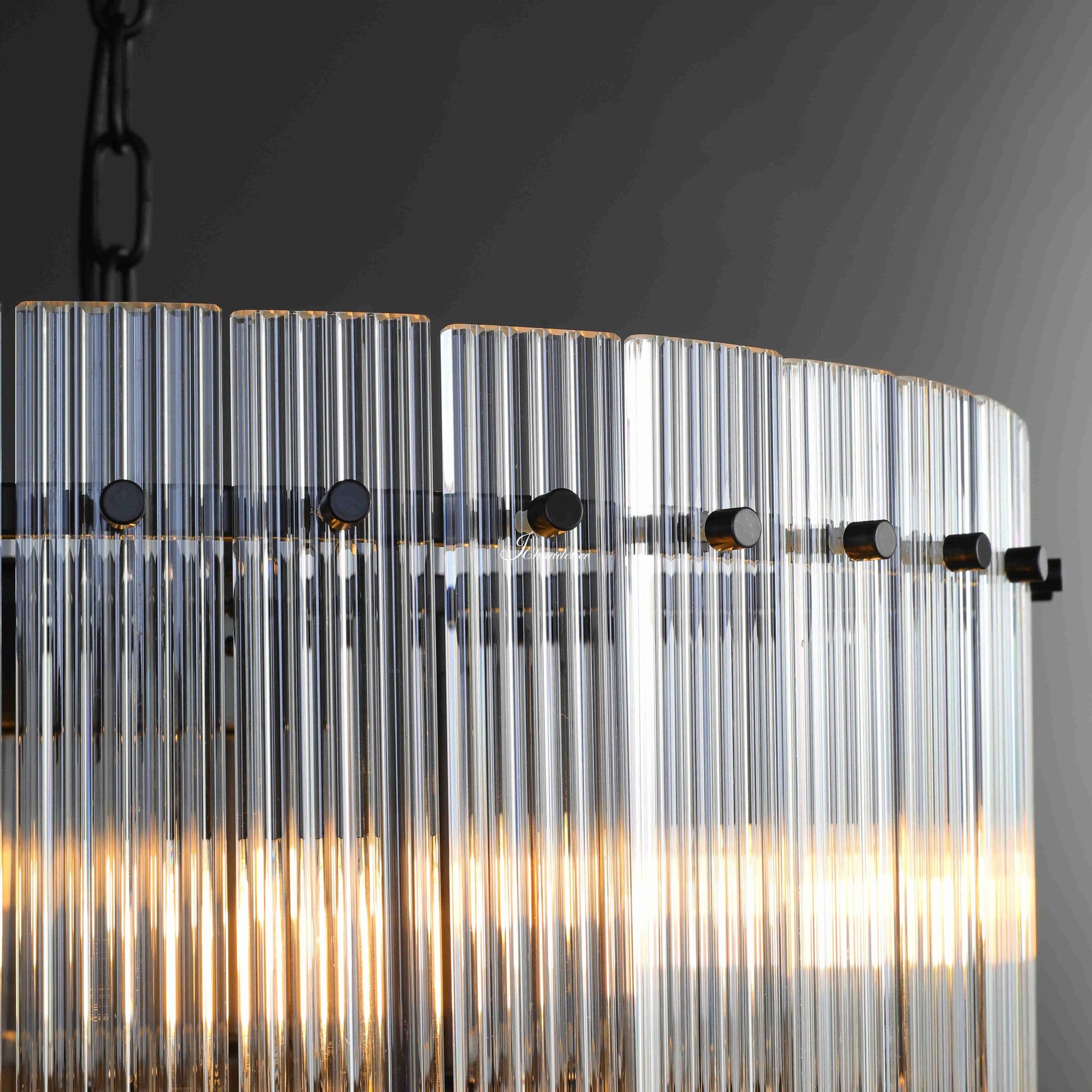 Sun Marcus 2-Tier Round Chandelier 37" - GILDLAMPS