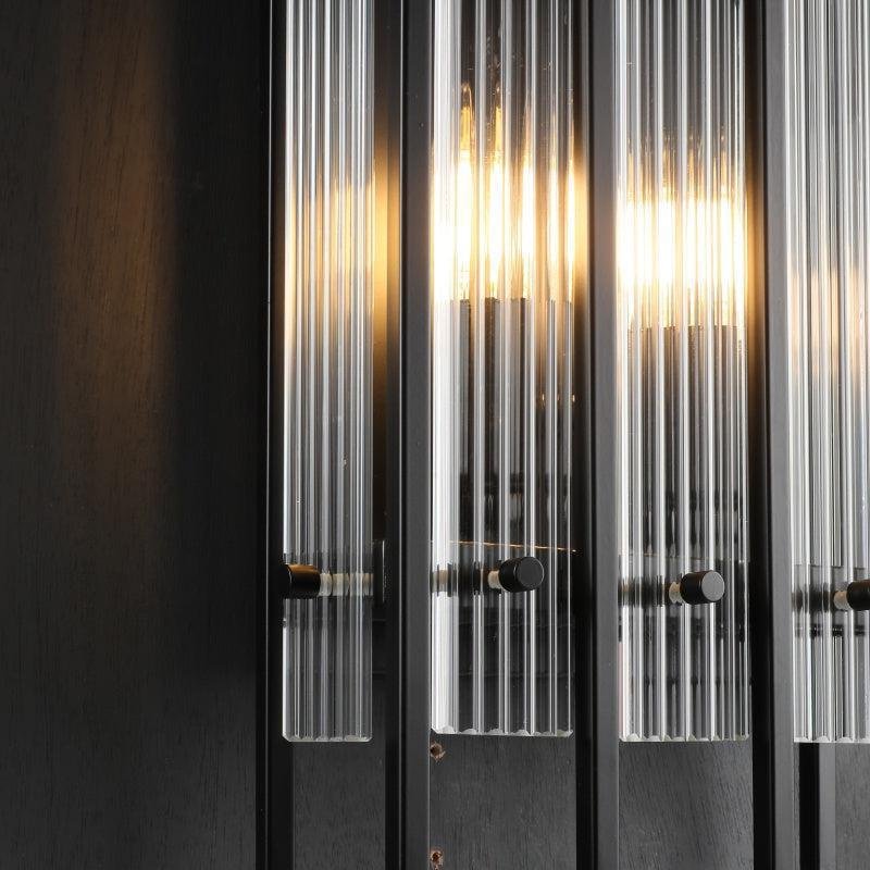 Sun Marcus Glass Rectangular Wall Sconce - GILDLAMPS