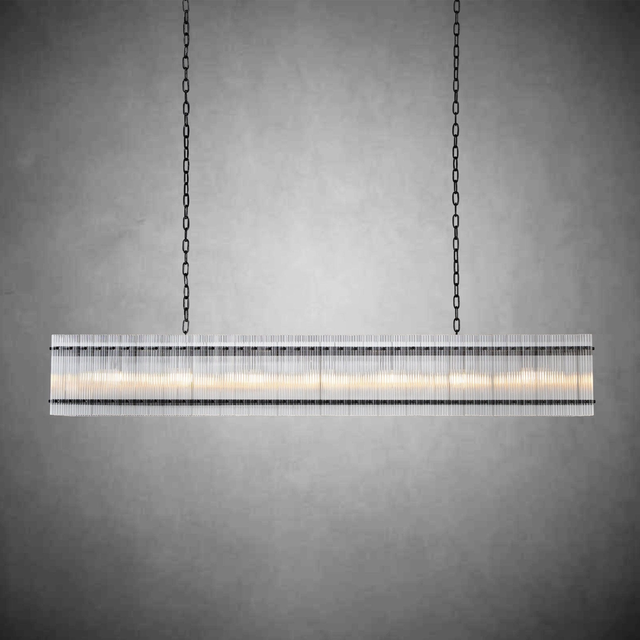 Sun Marcus Recatangular Chandelier 54"72" - GILDLAMPS