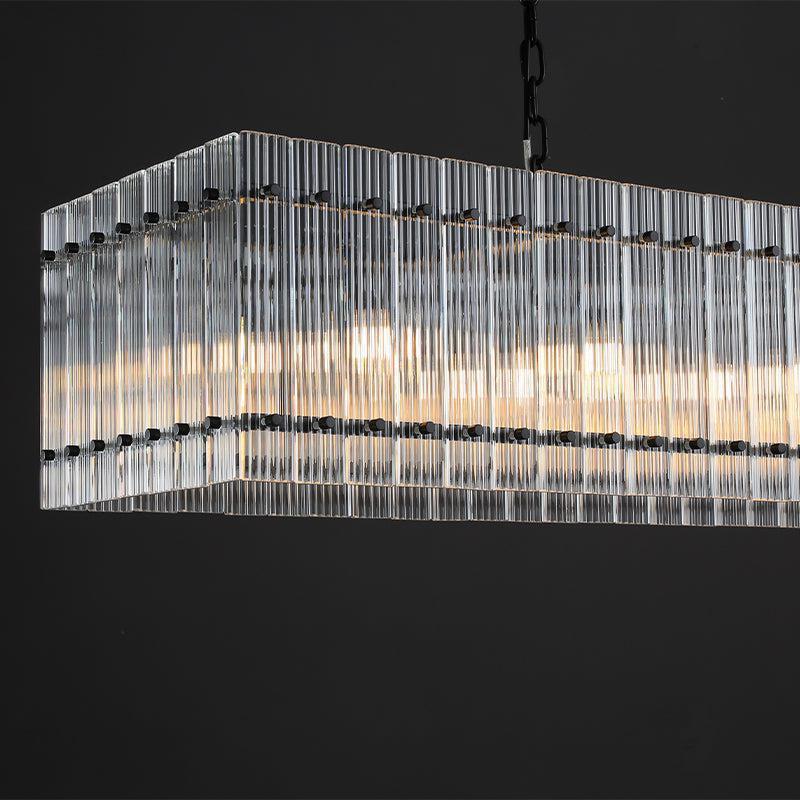 Sun Marcus Recatangular Chandelier 54"72" - GILDLAMPS