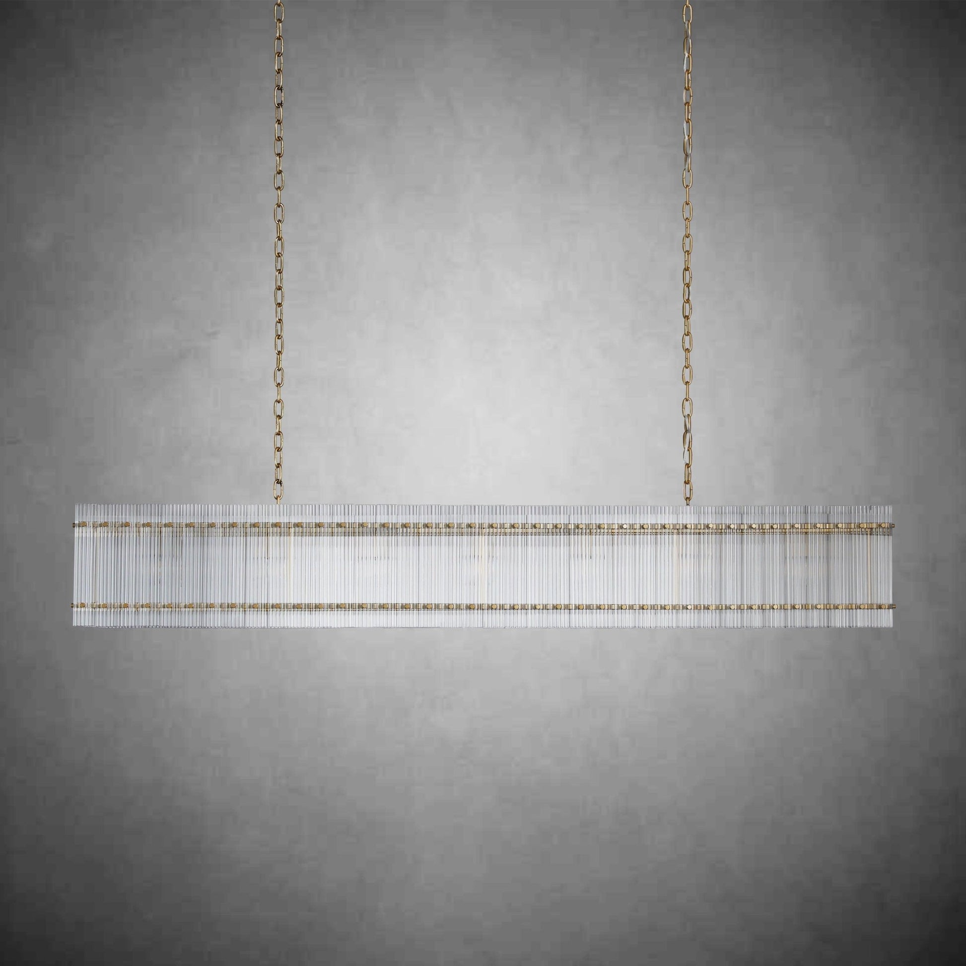 Sun Marcus Recatangular Chandelier 54"72" - GILDLAMPS