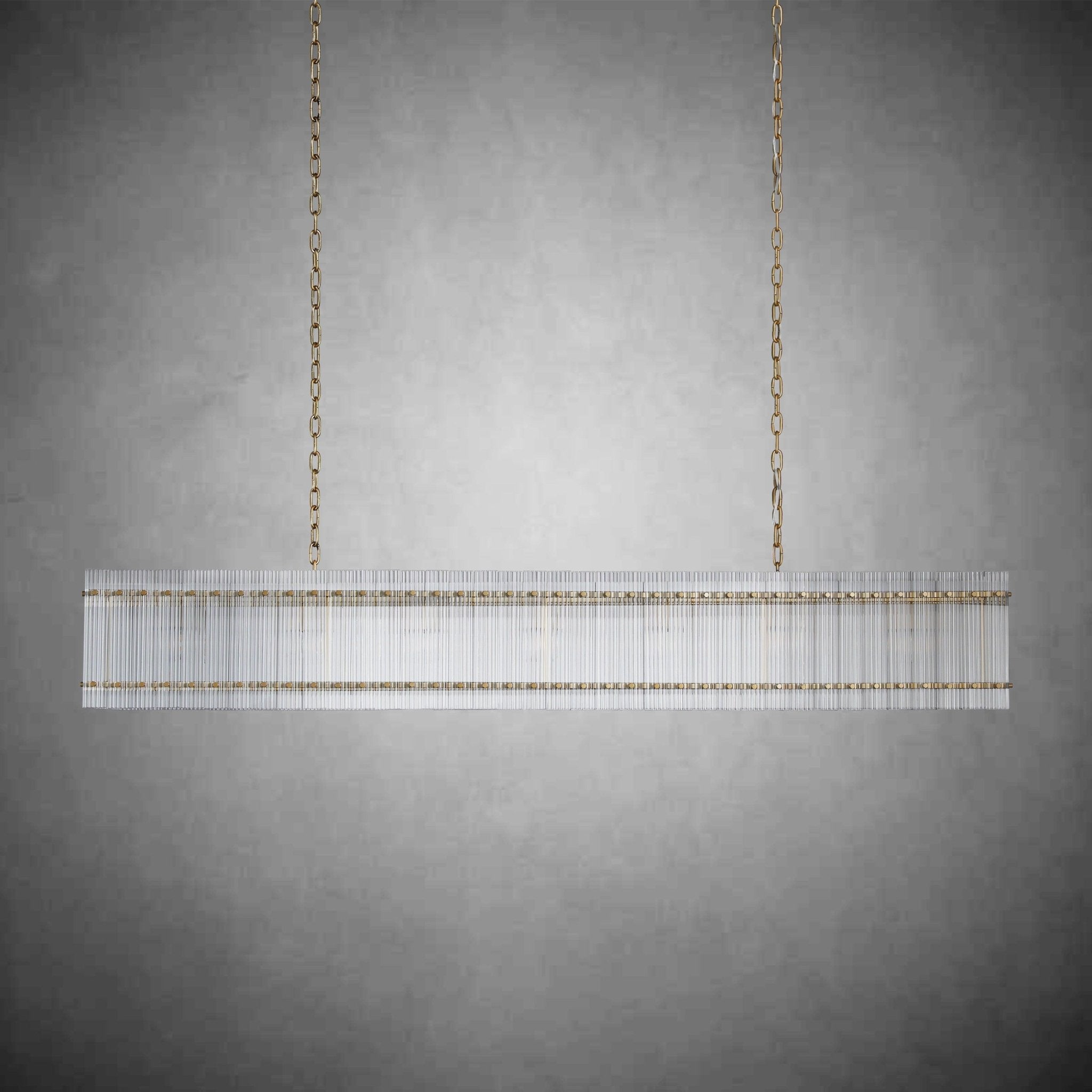 Sun Marcus Recatangular Chandelier 54"72" - GILDLAMPS