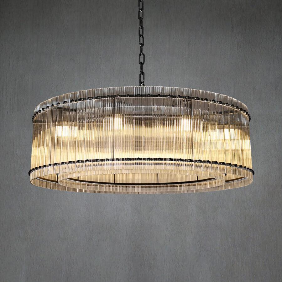 Sun Marcus Round Chandelier 22"37''48''60''D - GILDLAMPS