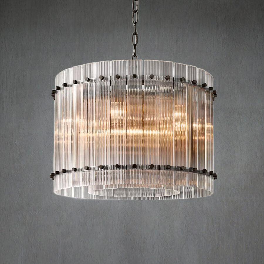 Sun Marcus Round Chandelier 22"37''48''60''D - GILDLAMPS
