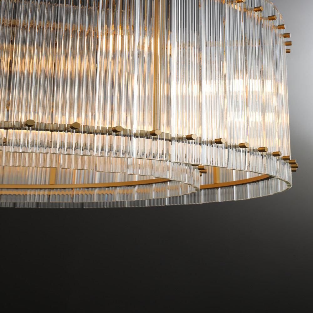 Sun Marcus Round Chandelier 22"37''48''60''D - GILDLAMPS