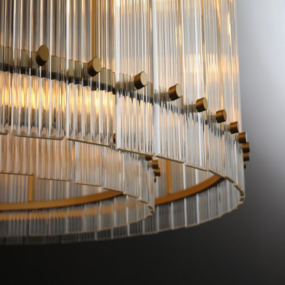 Sun Marcus Round Chandelier 22"37''48''60''D - GILDLAMPS