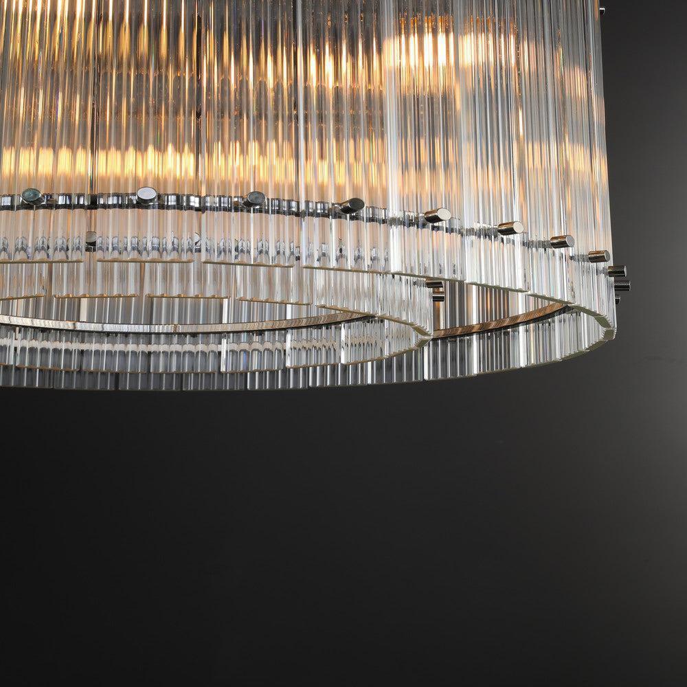 Sun Marcus Round Chandelier 22"37''48''60''D - GILDLAMPS