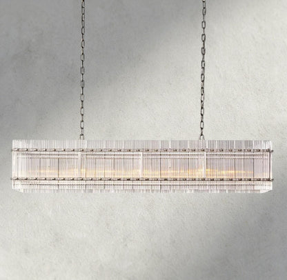 Sun Merca Rectangular Chandelier 54", 72" - GILDLAMPS