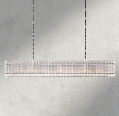 Sun Merca Rectangular Chandelier 54", 72" - GILDLAMPS