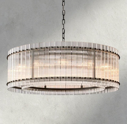 Sun Merca Round Chandelier 22", 37", 48", 60" - GILDLAMPS