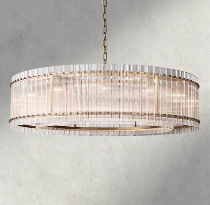 Sun Merca Round Chandelier 22", 37", 48", 60" - GILDLAMPS