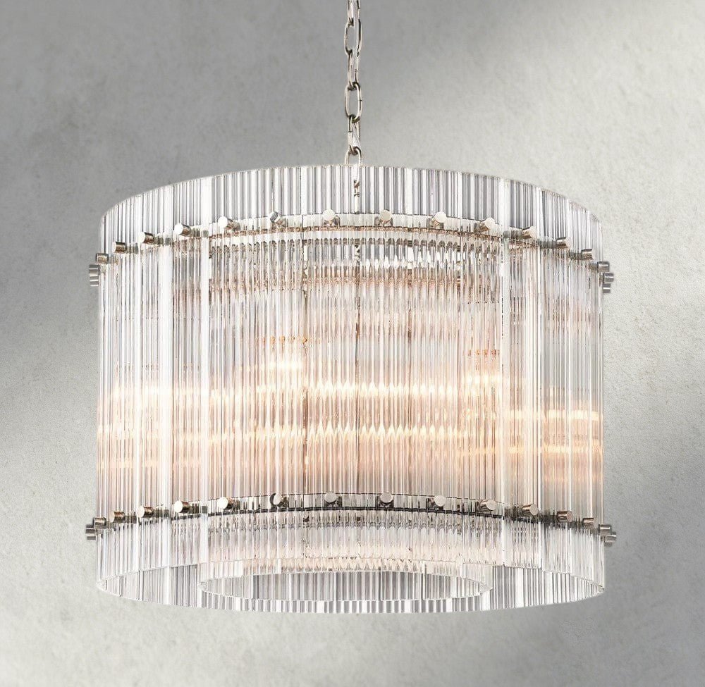 Sun Merca Round Chandelier 22", 37", 48", 60" - GILDLAMPS