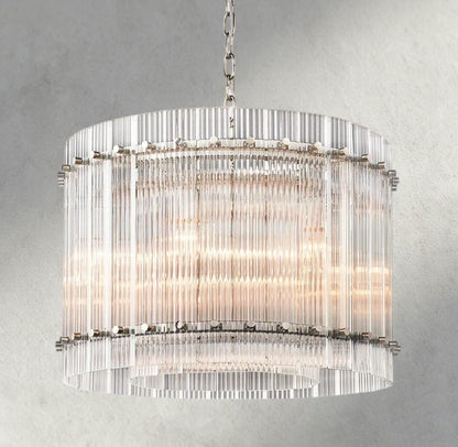 Sun Merca Round Chandelier 22", 37", 48", 60" - GILDLAMPS