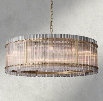 Sun Merca Round Chandelier 22", 37", 48", 60" - GILDLAMPS