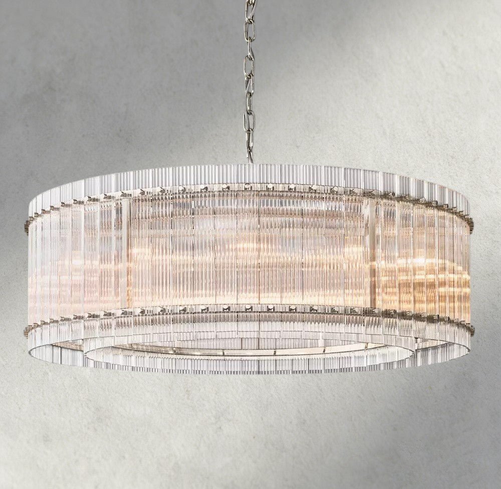 Sun Merca Round Chandelier 22", 37", 48", 60" - GILDLAMPS
