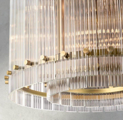 Sun Merca Round Chandelier 22", 37", 48", 60" - GILDLAMPS