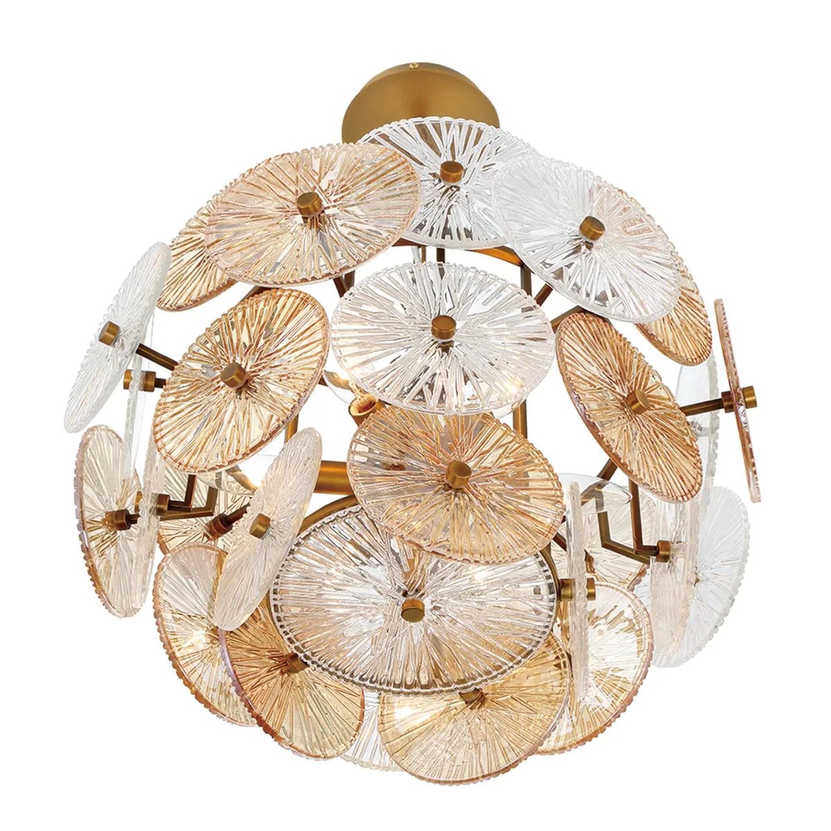 Suna Pendant 6 Light 20" W - GILDLAMPS