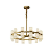 Tabitha Alabaster Chandelier - GILDLAMPS
