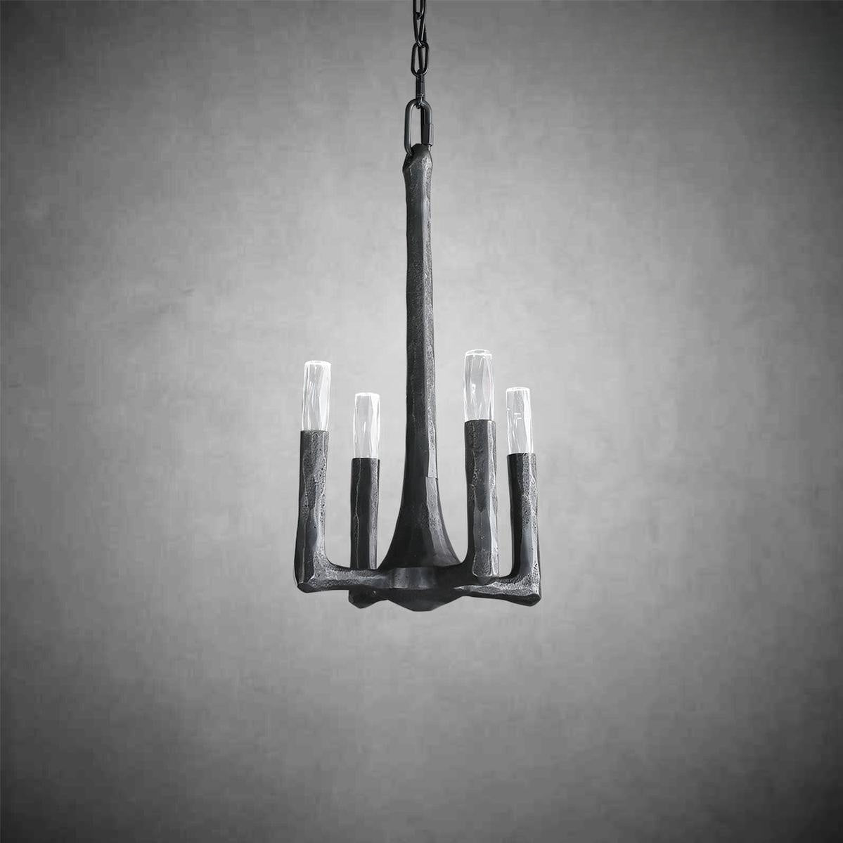 Thaddeas Forged Pendant 12" - GILDLAMPS