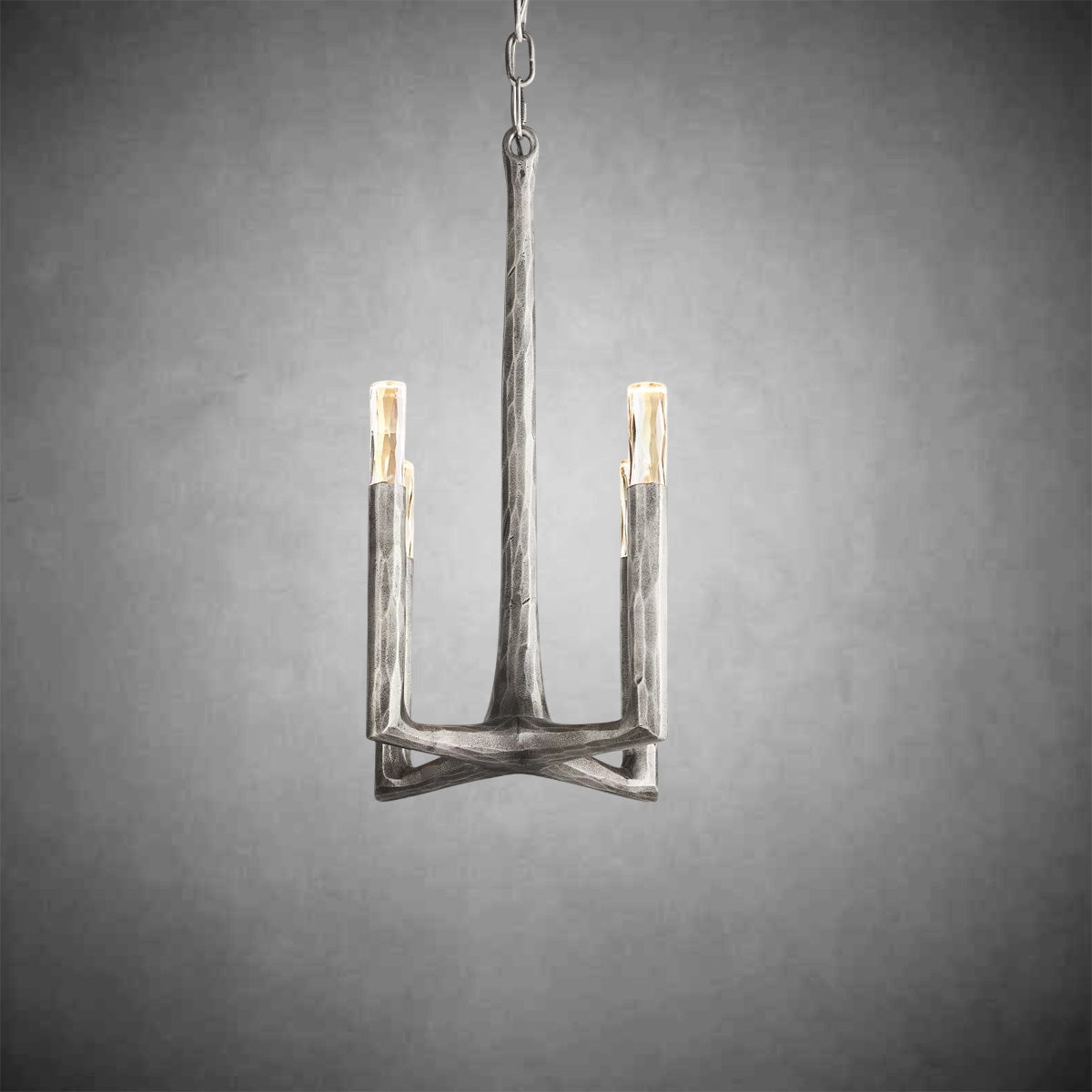 Thaddeas Forged Pendant 12" - GILDLAMPS
