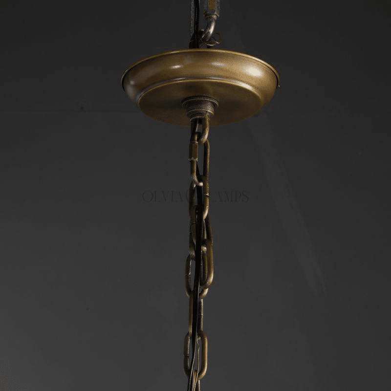 Thaddeas Forged Round Chandelier 36" 48” 60” 72” - GILDLAMPS