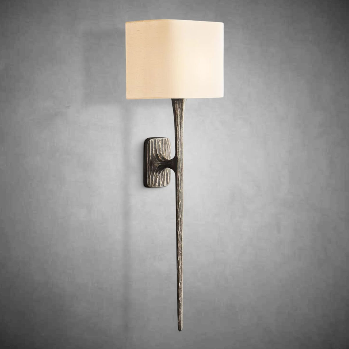 Thaddeas Grand Shaded Wall Sconce - GILDLAMPS
