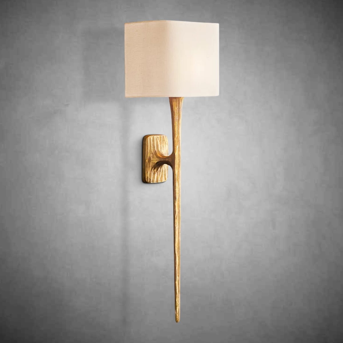 Thaddeas Grand Shaded Wall Sconce - GILDLAMPS
