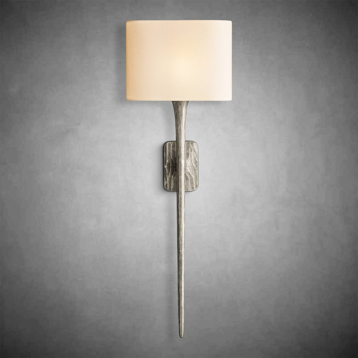 Thaddeas Grand Shaded Wall Sconce - GILDLAMPS