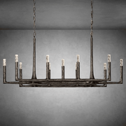 Thaddeas Linear Chandelier 54" 72" 96" - GILDLAMPS