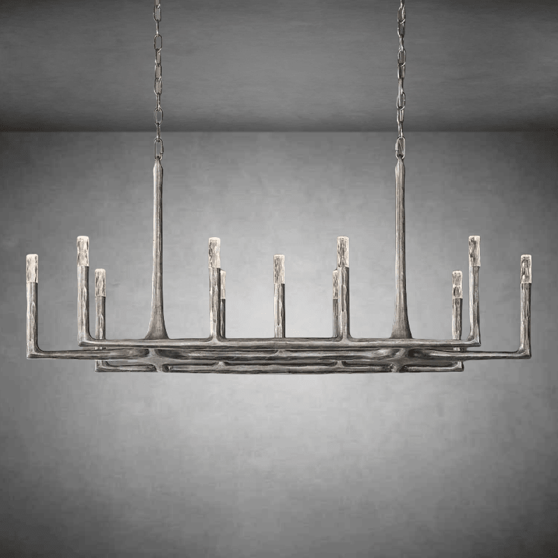 Thaddeas Linear Chandelier 54" 72" 96" - GILDLAMPS