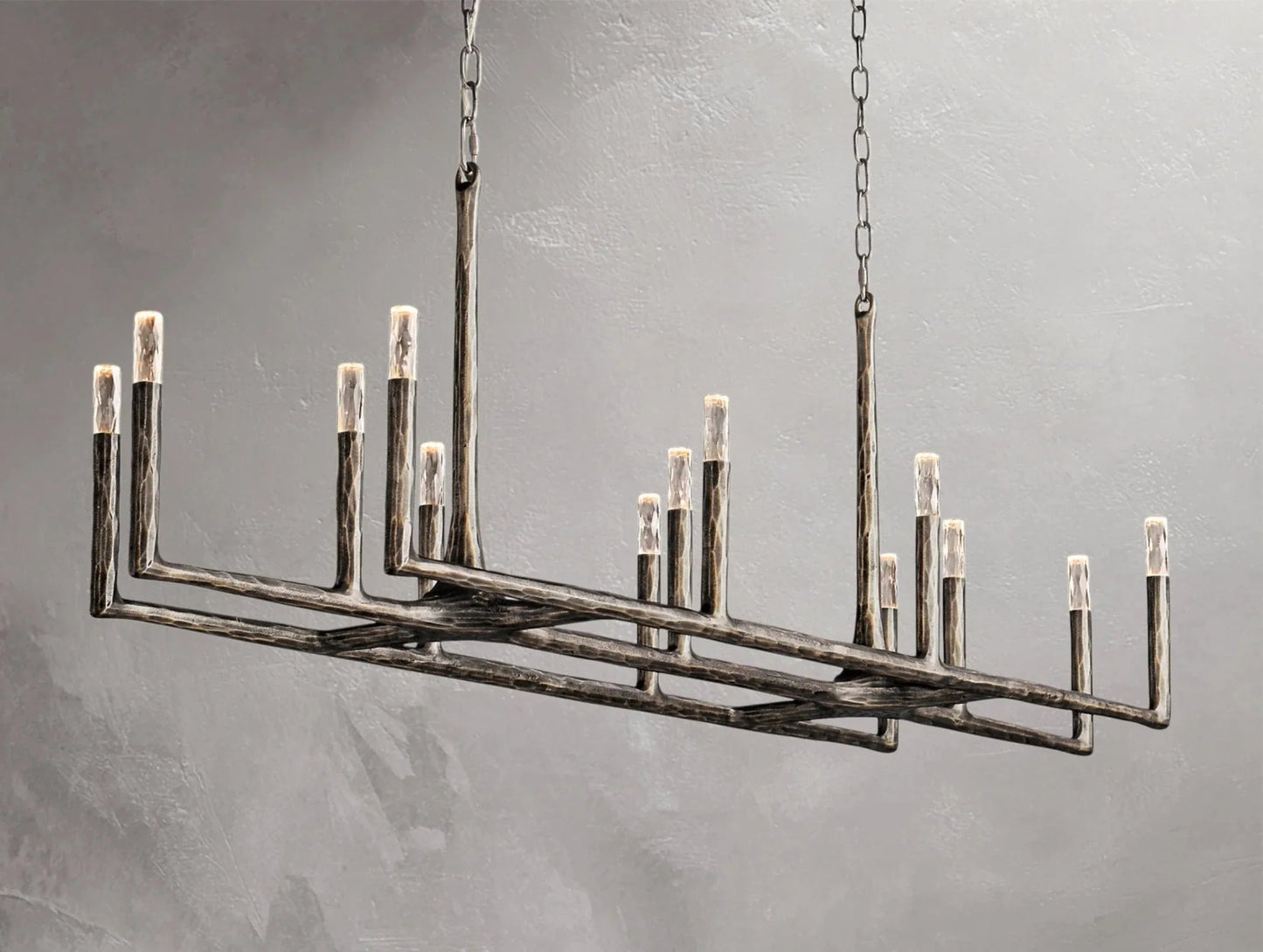 Thadria Linear Chandelier - GILDLAMPS