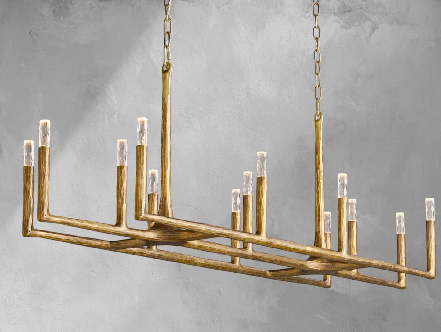 Thadria Linear Chandelier - GILDLAMPS