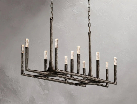 Thadria Linear Chandelier - GILDLAMPS