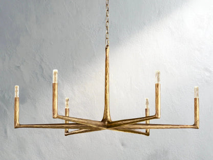 Thadria Round Chandelier - GILDLAMPS