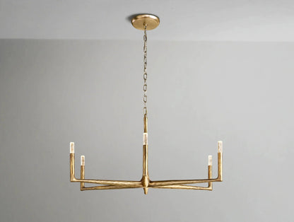 Thadria Round Chandelier - GILDLAMPS