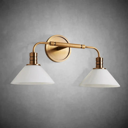 Theron Double Wall Sconce for Bedroom Hallway - GILDLAMPS