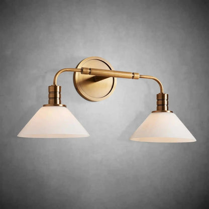 Theron Double Wall Sconce for Bedroom Hallway - GILDLAMPS