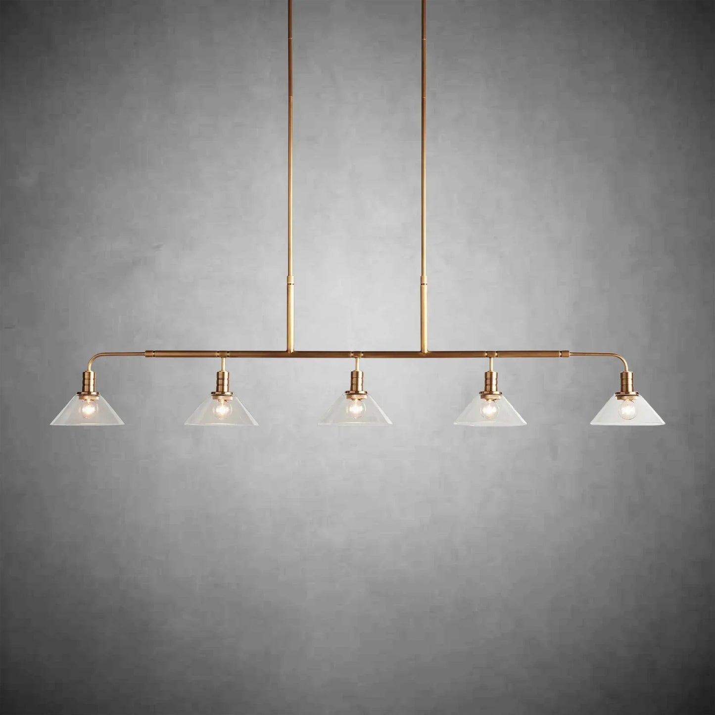 Theron Linear Chandelier - GILDLAMPS