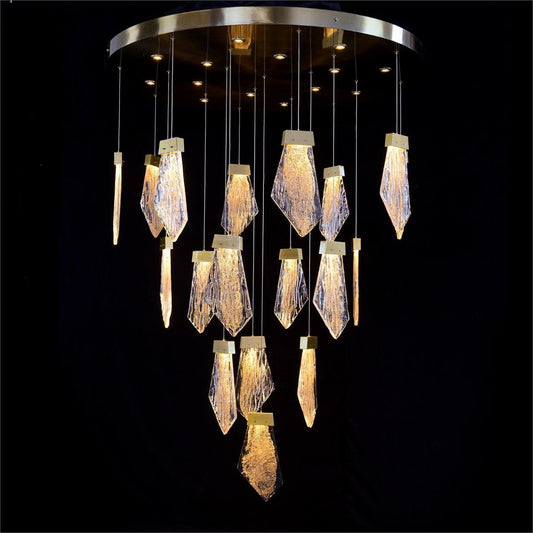 Thirty - Two - Light Drop Pendant Chandelier - GILDLAMPS