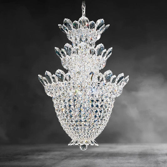 Trillane 3 - layer Crystal Chandelier 48 inch - GILDLAMPS