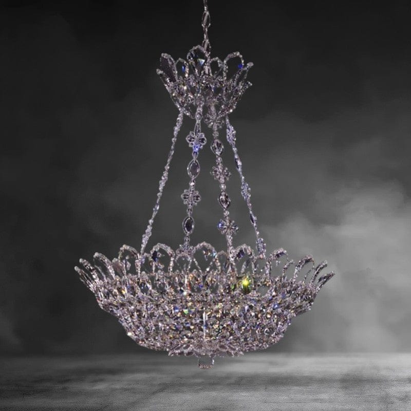 Trilliane Inverted umbrella crystal Chandelier 24 inch