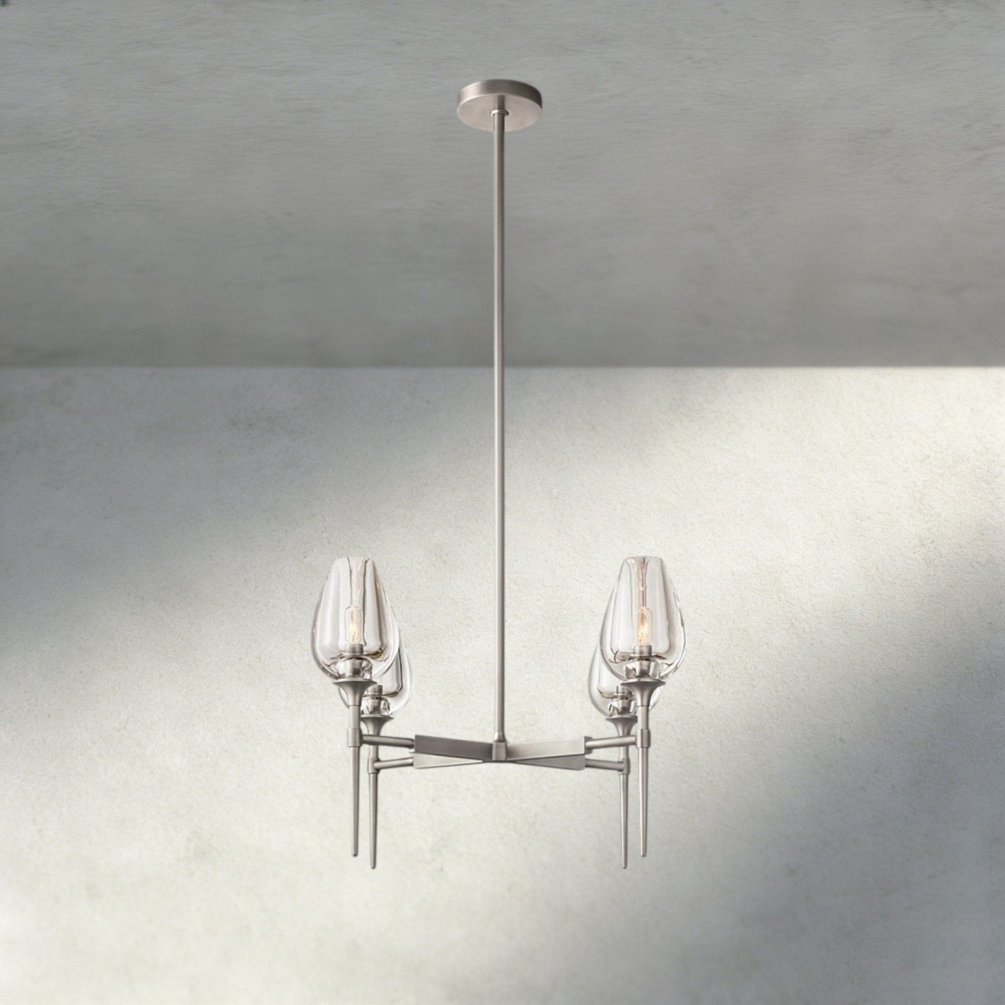 TULIP ROUND CHANDELIER 27", 42", 54" - GILDLAMPS