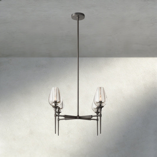 TULIP ROUND CHANDELIER 27", 42", 54" - GILDLAMPS