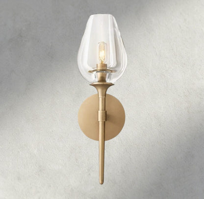 TULIP SINGLE SCONCE - GILDLAMPS